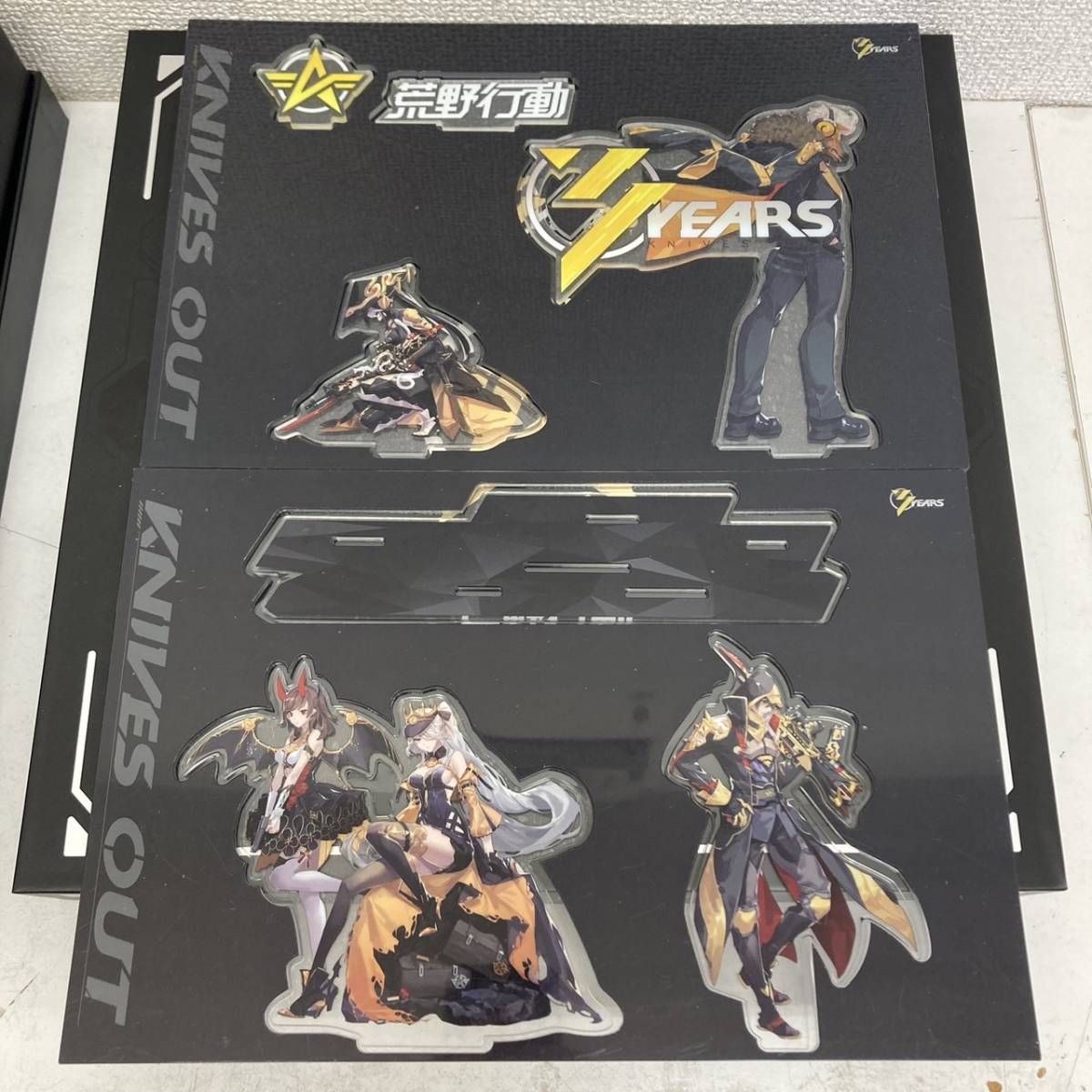 荒野行動 KNIVES OUT ボックス限定グッズ 希少 荒野行動 6周年イベント