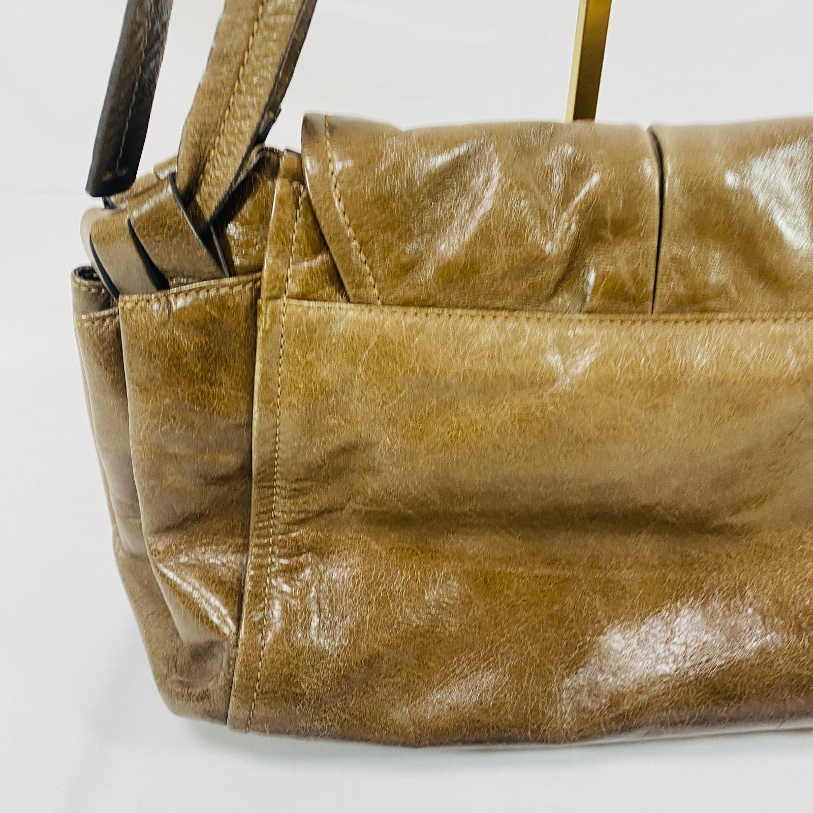 FRANCESCO BIASIA フランチェスコビアジア ショルダーバッグ レザー 