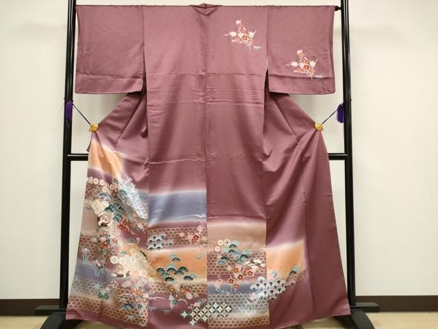 正絹✿友禅染め　訪問着　暈し染め　袷 正絹✿友禅染め 訪問着 暈し染め 袷 7周年感謝の77000円均一