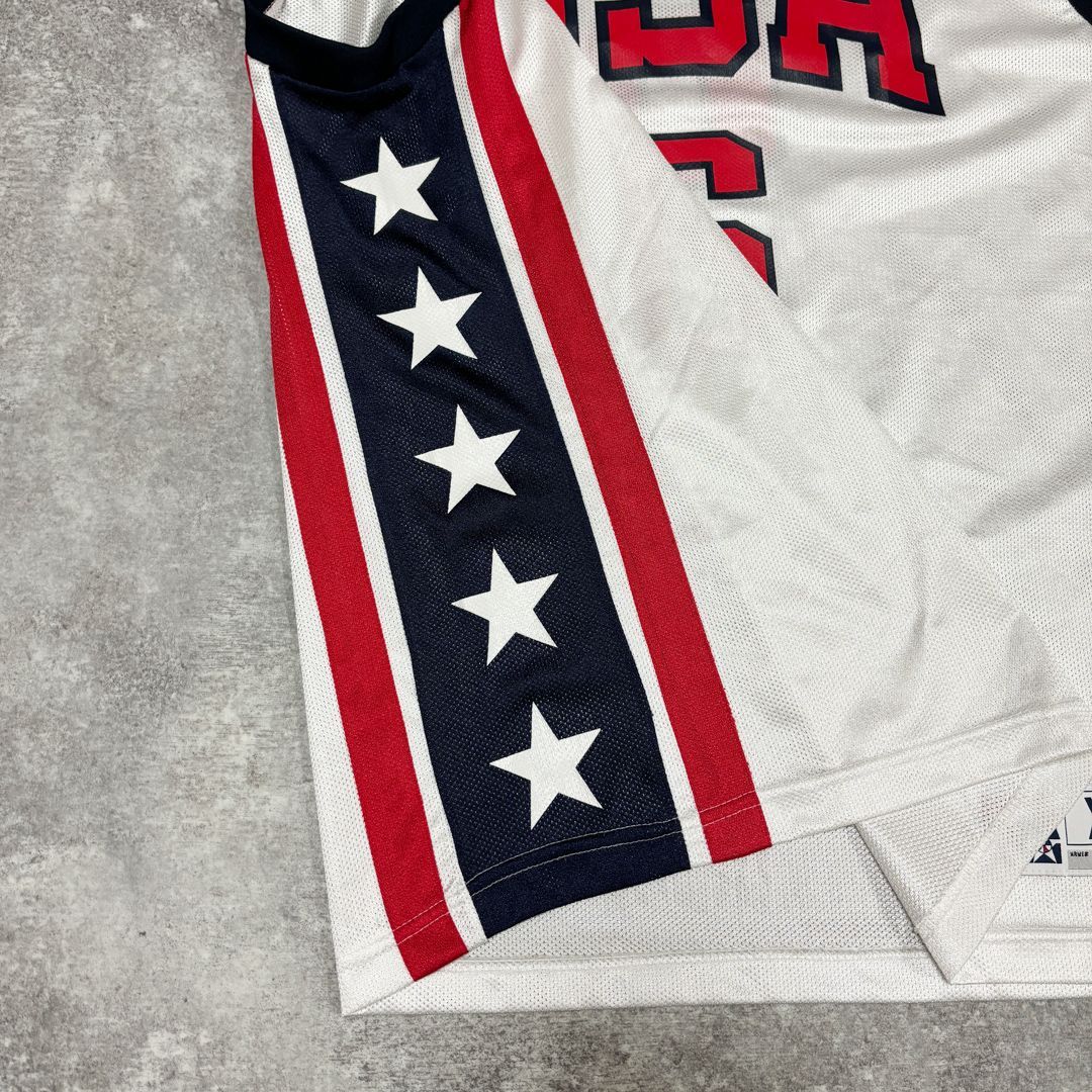 USA代表 トレイシー・マグレディ ユニフォーム Reebok ホワイト XL ジャージ NBA T-MAC バスケ 古着 アメリカ代表 - メルカリ