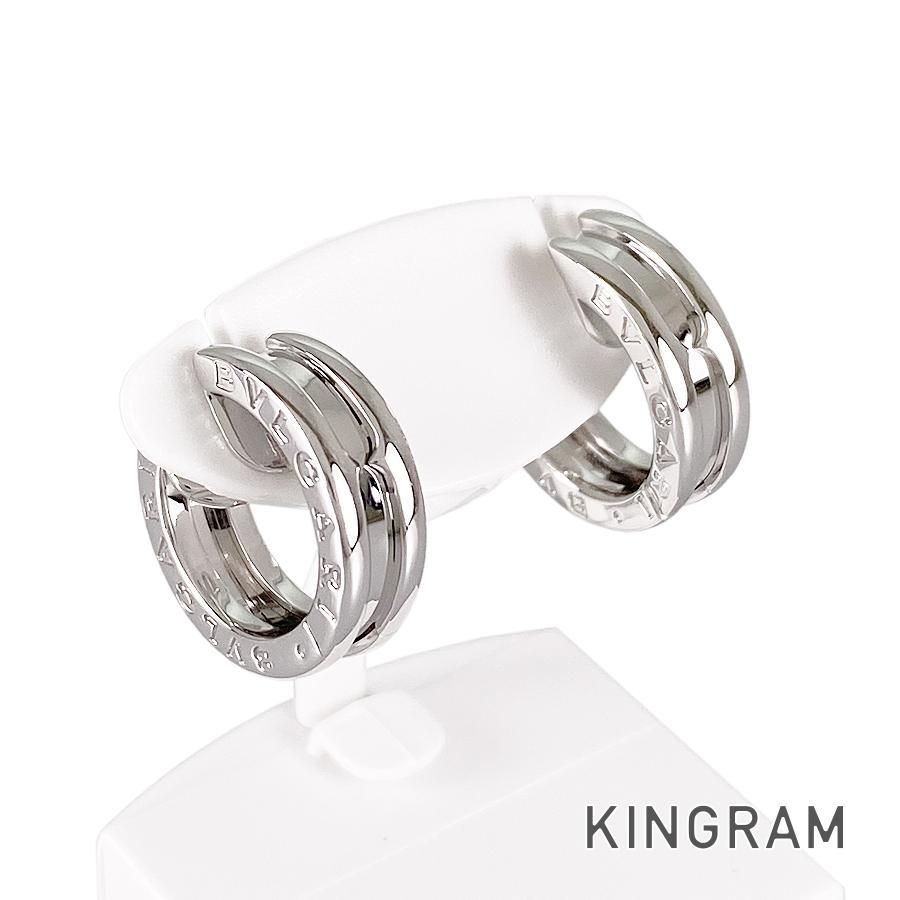 ブルガリ BVLGARI ビーゼロワン K18WG ピアス sss【中古