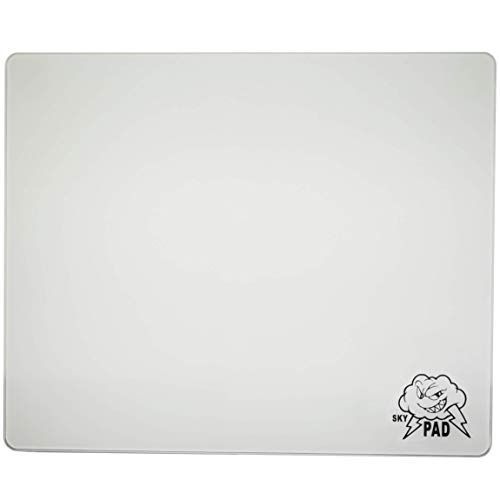 White_Cloud logo white model 300 x 350 mm SkyPAD 3.0 ゲーミング