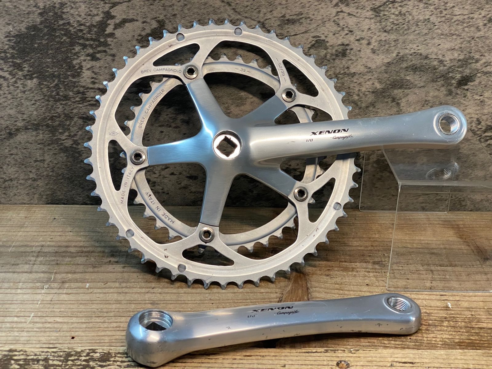 カンパニョーロ campagnolo 52T/39T セット JF320 カンパニョーロ Campagnolo ゼノン XENON クランクセット