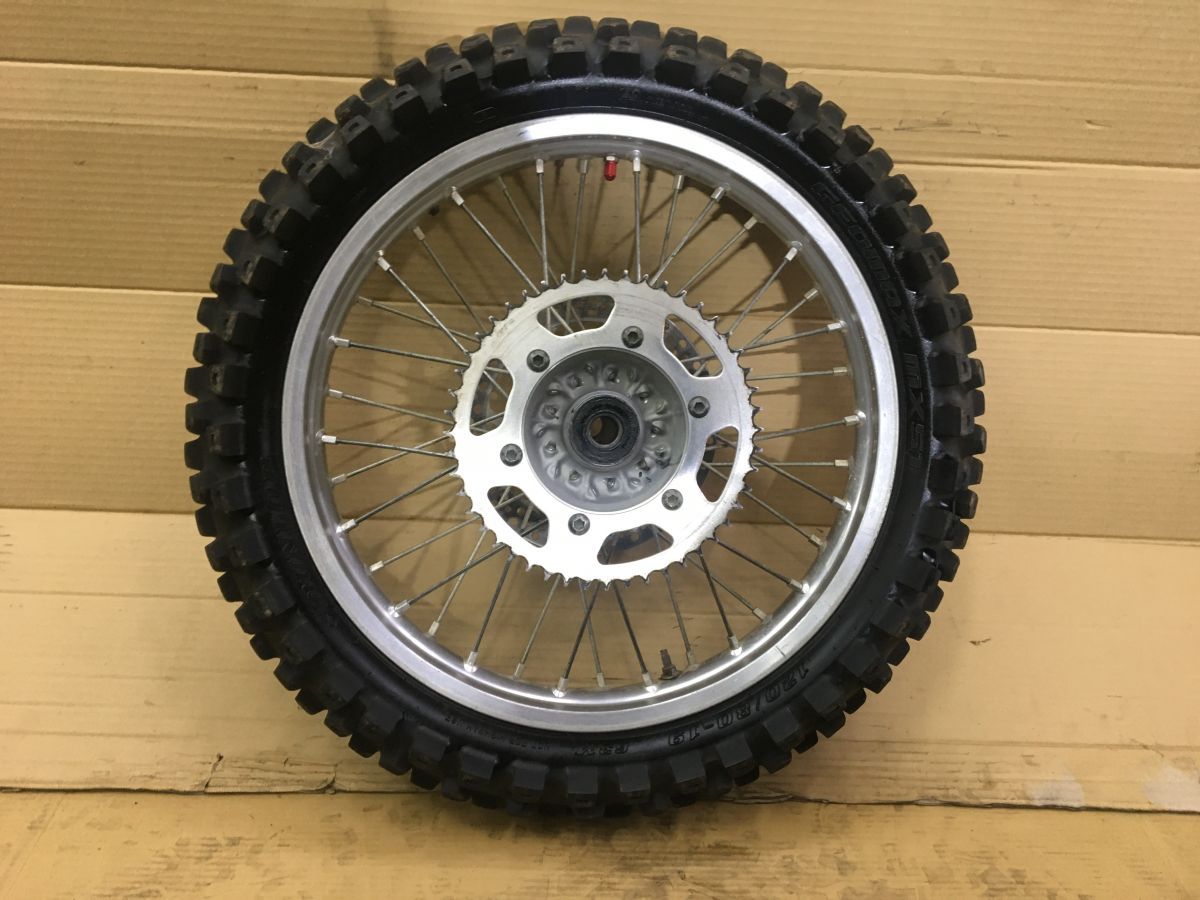 YZ250F 純正ホイール前後セット YZ250F CG14C 03年式 前後 ホイール セット ディスク付 21-19