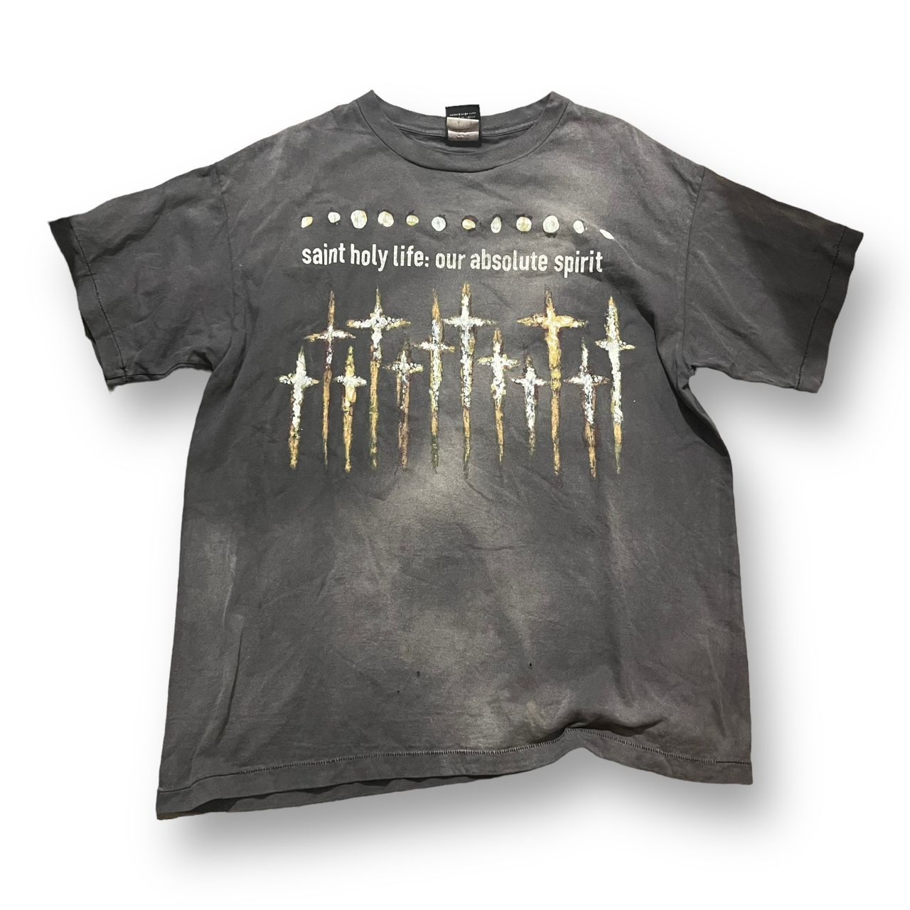 FORSOMEONE X SAINT MICHAEL 23AW FS_SS T-SHIRT GOD コラボ プリント  