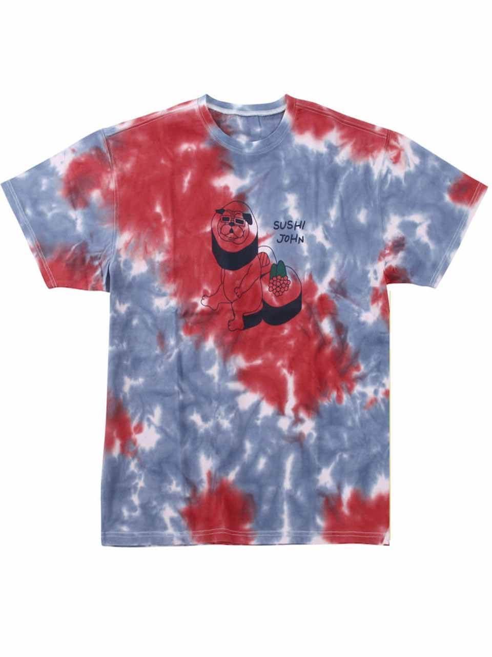 Admiral ATLA548 レッド M Tシャツ　タグ付き未使用 Admiral ATLA548 レッド M Tシャツ タグ付き未使用 アシメブロッキング