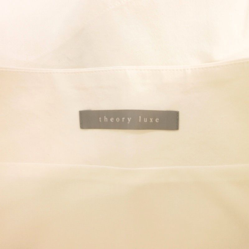 Theory luxe スカート(白) セオリーリュクス theory luxe ロングスカート フレア 36 白
