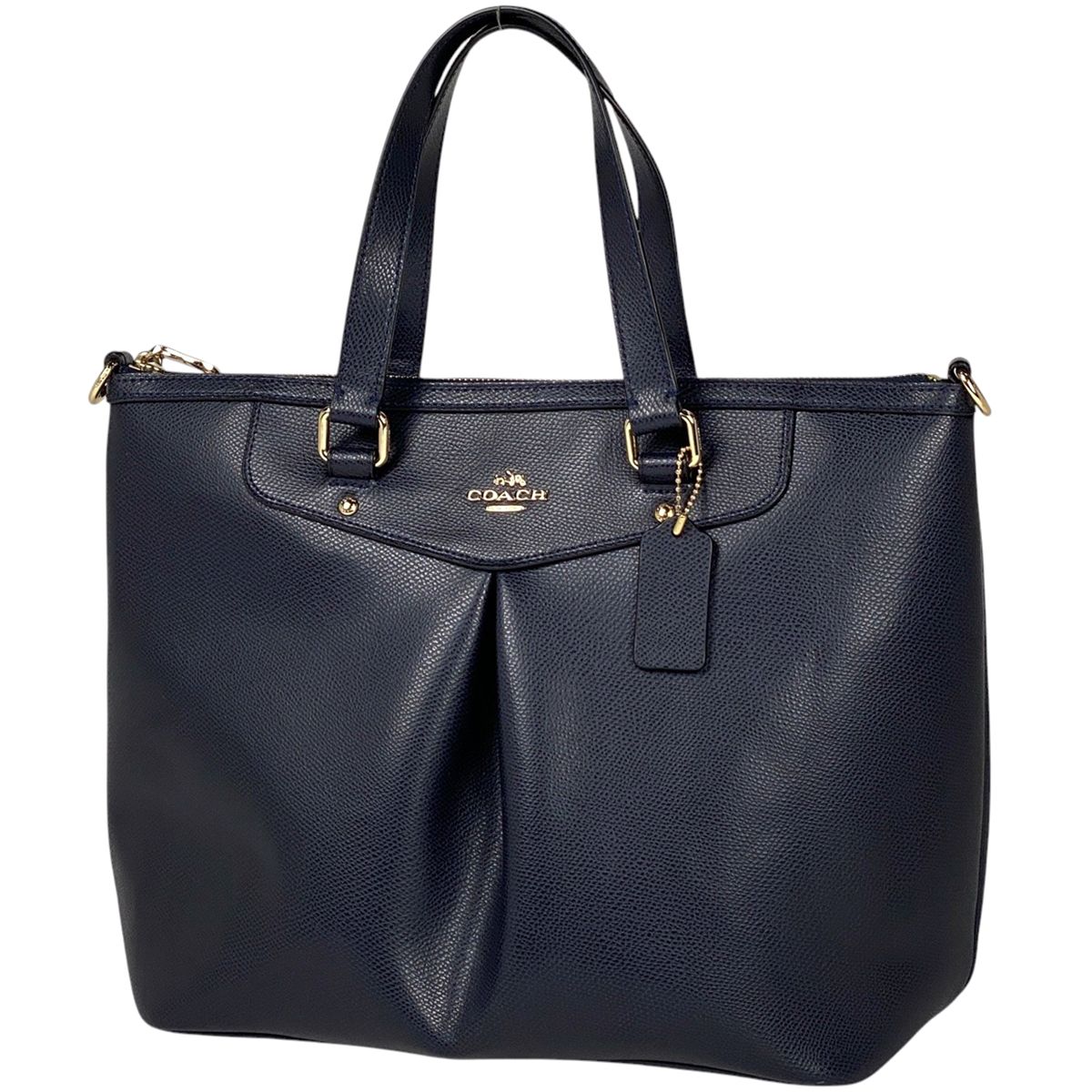 完璧 コーチ COACH トート ショルダーバッグ 2WAY トートバッグ ロゴ バッグ
