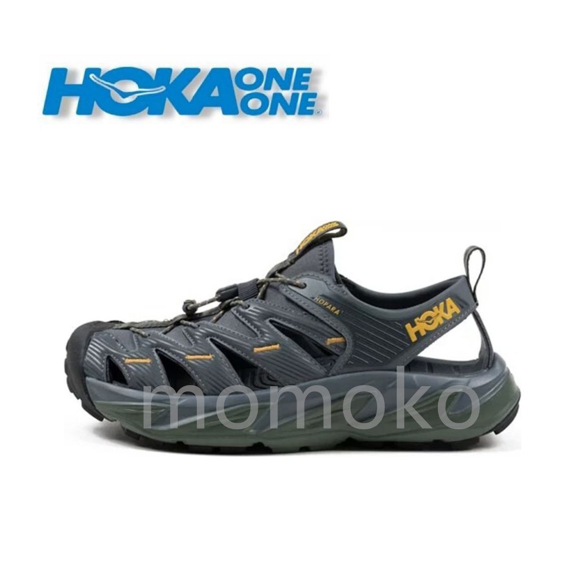 新品✨ ホカオネオネ hoka one one メンズ レディース サンダル ホパラ スポーツサンダル グレー 人気商品 ユニセックス 男女兼用