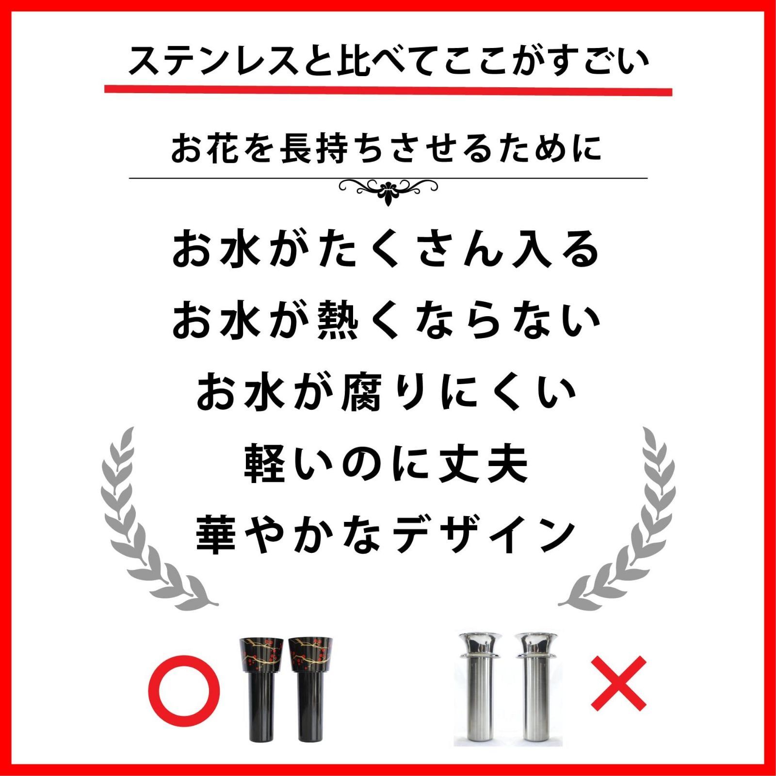 お花のための抗菌花立て