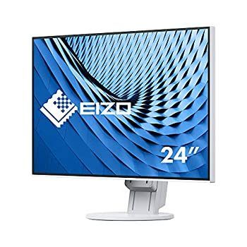【中古-非常に良い】【輸入･日本仕様】FlexScan 60cm（23.8）型カラー液晶モニター FlexScan EV2451 ホワイト