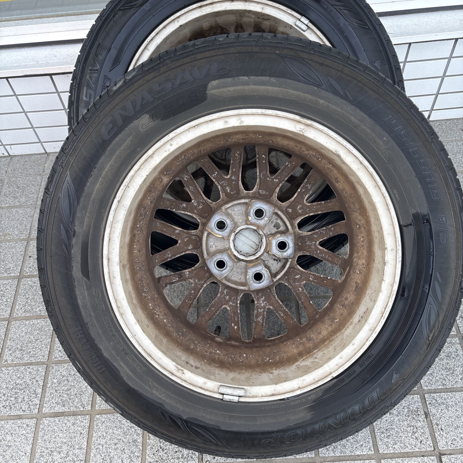 35 ローレル メダリスト 純正ホイール 15インチ 6J +40 日産 ニッサン c35 ローレル 純正ホイール&スタッドレスタイヤ