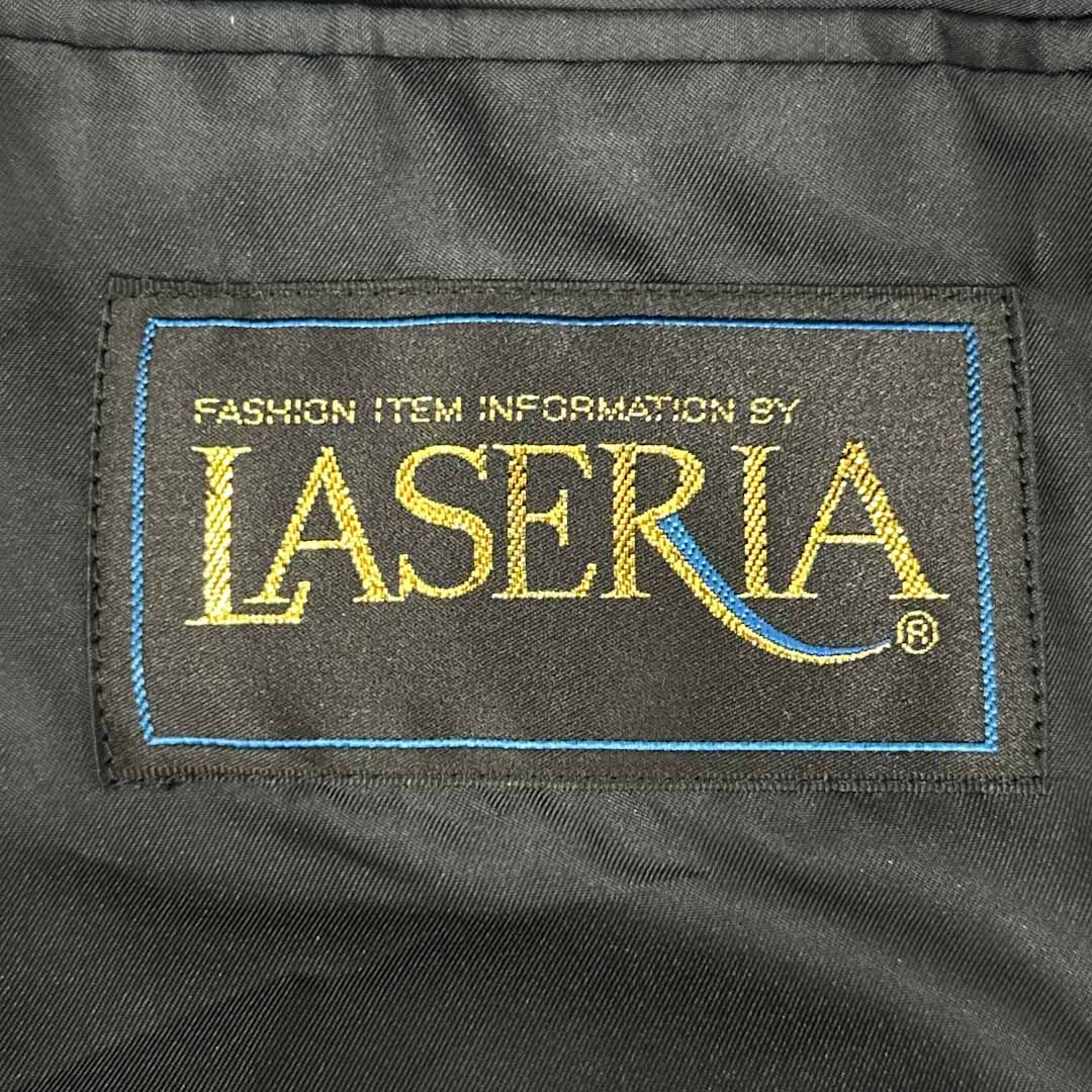 90's 日本製 カシミヤ100% LASERIA ラセリア チェスターコート 無地 ブラック系 メンズ サイズ 96A5 ヴィンテージ 8 単 -  メルカリ