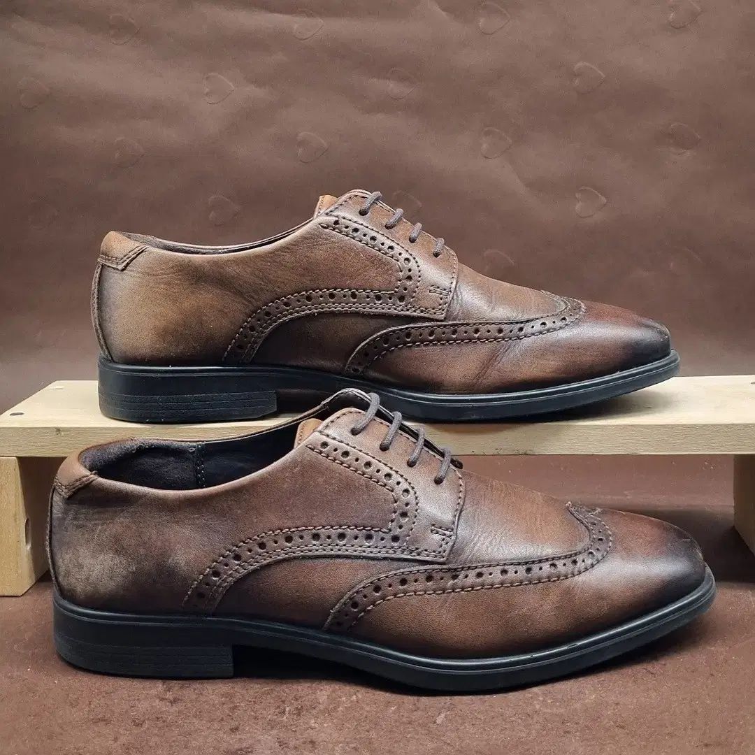 Ecco エコー メンズ ウイングチップ 靴 実際のサイズ 270