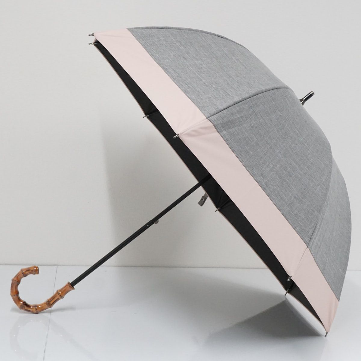 日傘 芦屋ロサブラン 完全遮光日傘 USED超美品 ショート コンビ