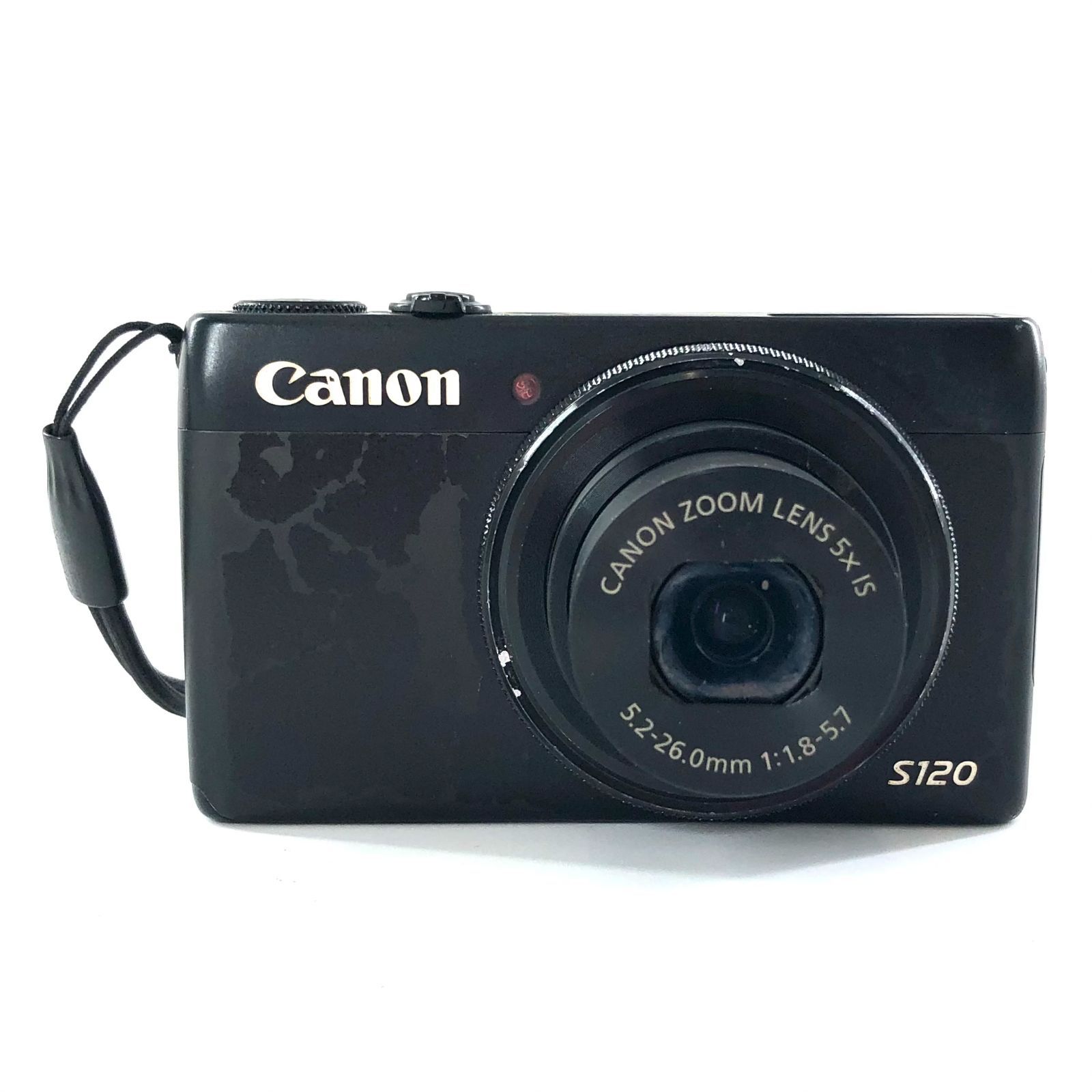 CANON キャノン PowerShot S120 5.2-26.0mm ブラック 動作確認済み【ND 