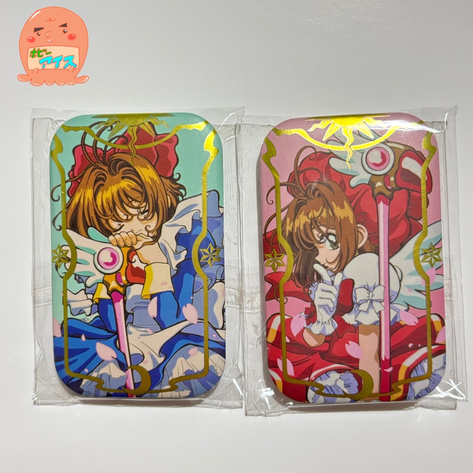カードキャプターさくら カンバッジ 木之本桜 CCさくら カードキャプターさくら 木之本桜 スクエアカンバッチ