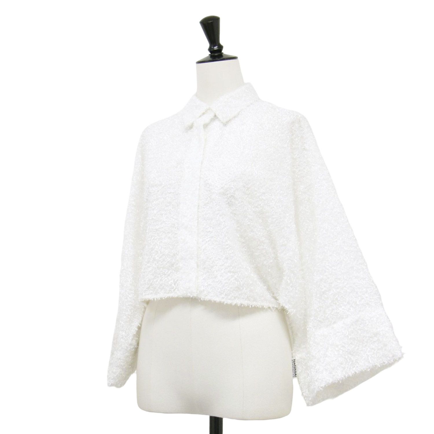【25ss】cygne シーニュ トップス ブラウス 美品】cygne シーニュ ブラウス ホワイト サイズ:FREE | 25春夏