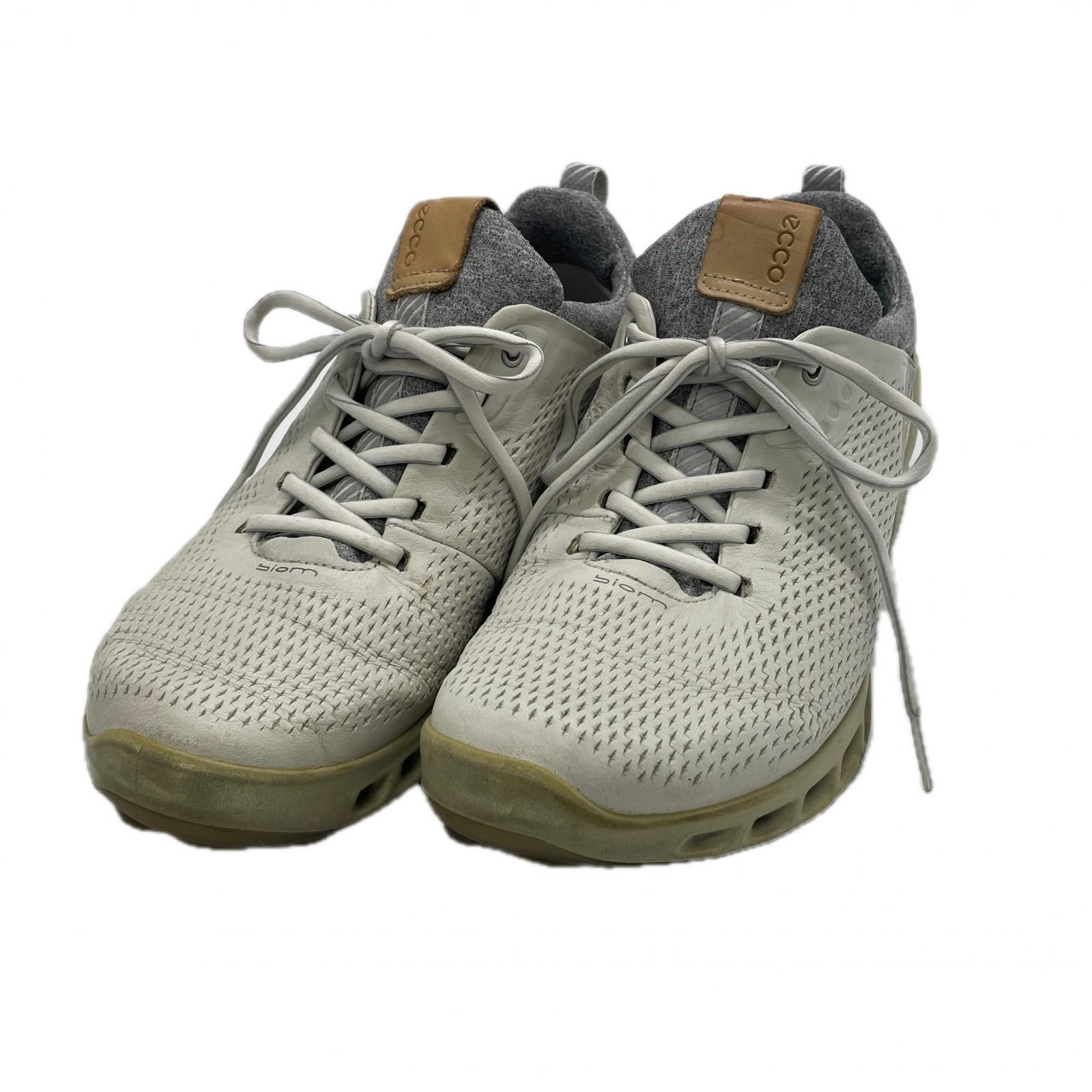 ecco エコー 10210401007 BIOM COOL PRO スパイクレス ゴルフシューズ  ホワイト系 EU 40 [240101462704] ゴルフウェア メンズ ストスト ecco エコー 10210401007 BIOM COOL PRO スパイクレス ゴルフ