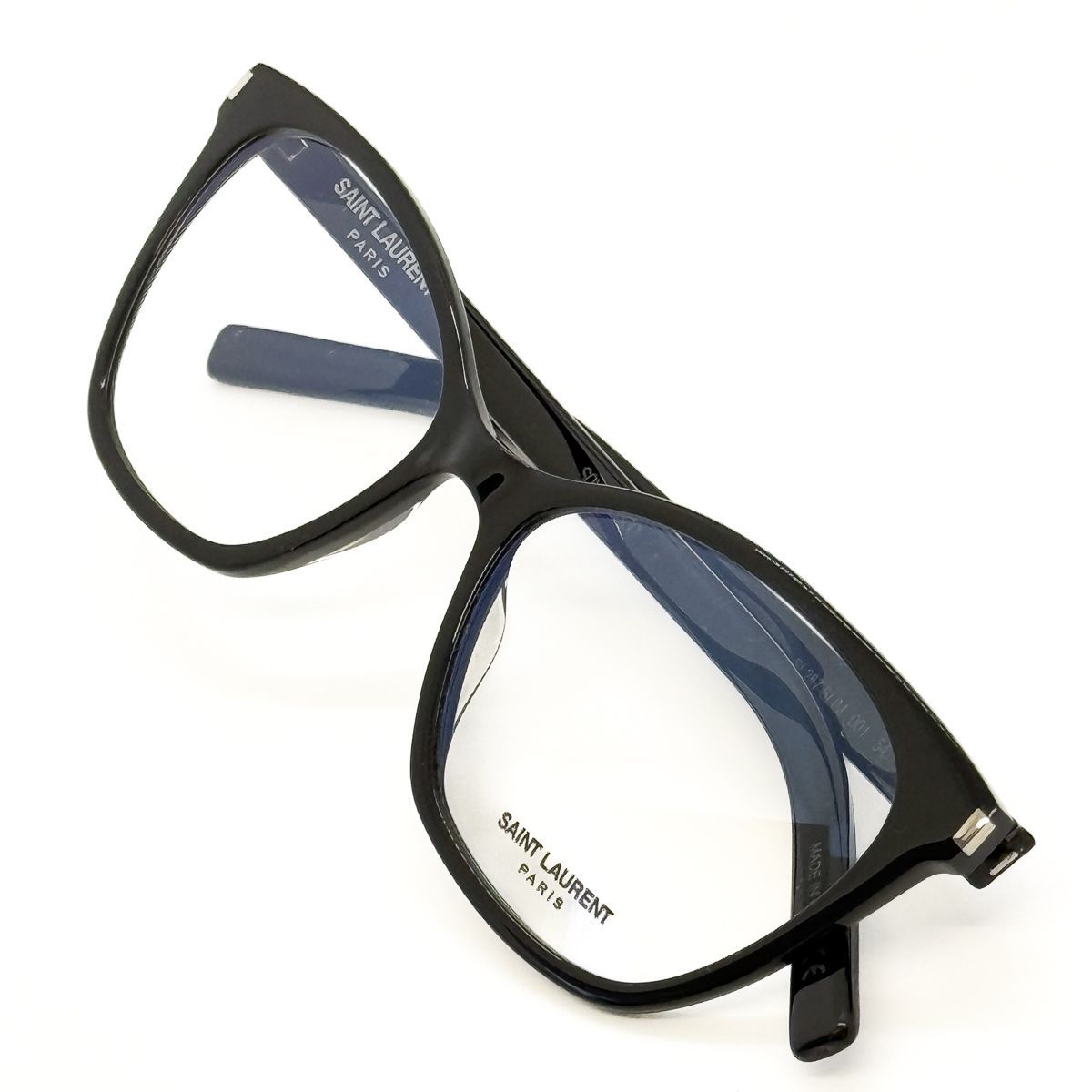 送料関税込 サンローラン メガネ SL287 Slim ブラック ゴールド 新品/匿名配送】正規品 Saint Laurent サンローラン メガネ