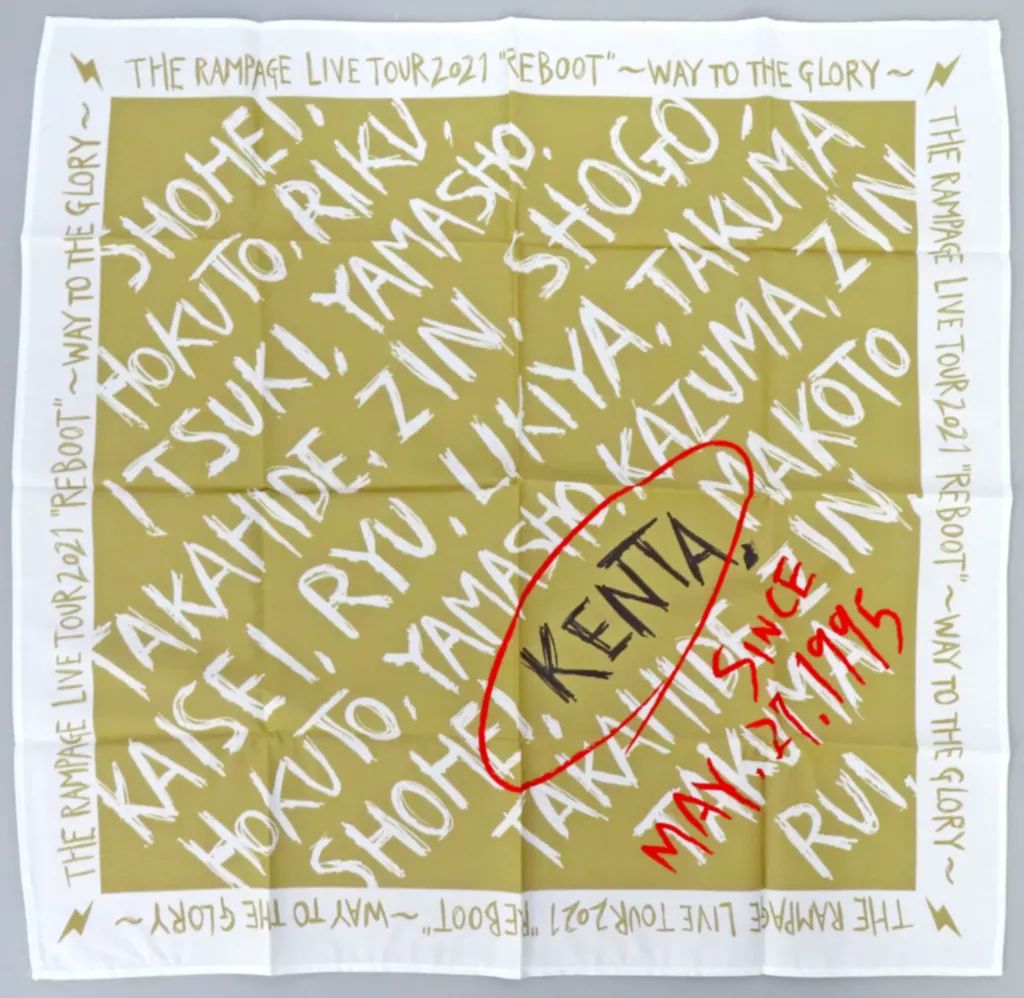 THE MODS AROUND JAPAN '84-'85 TOUR バンダナ THE MODS AROUND JAPAN '84-'85 TOUR バンダナ THE MODS AROUND JAPAN