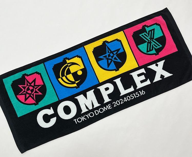 【COMPLEX】 日本一心　公式グッズ　新品未開封フェイスタオル COMPLEX（コンプレックス）2024 日本一心 グッズ 吉川晃司 布袋