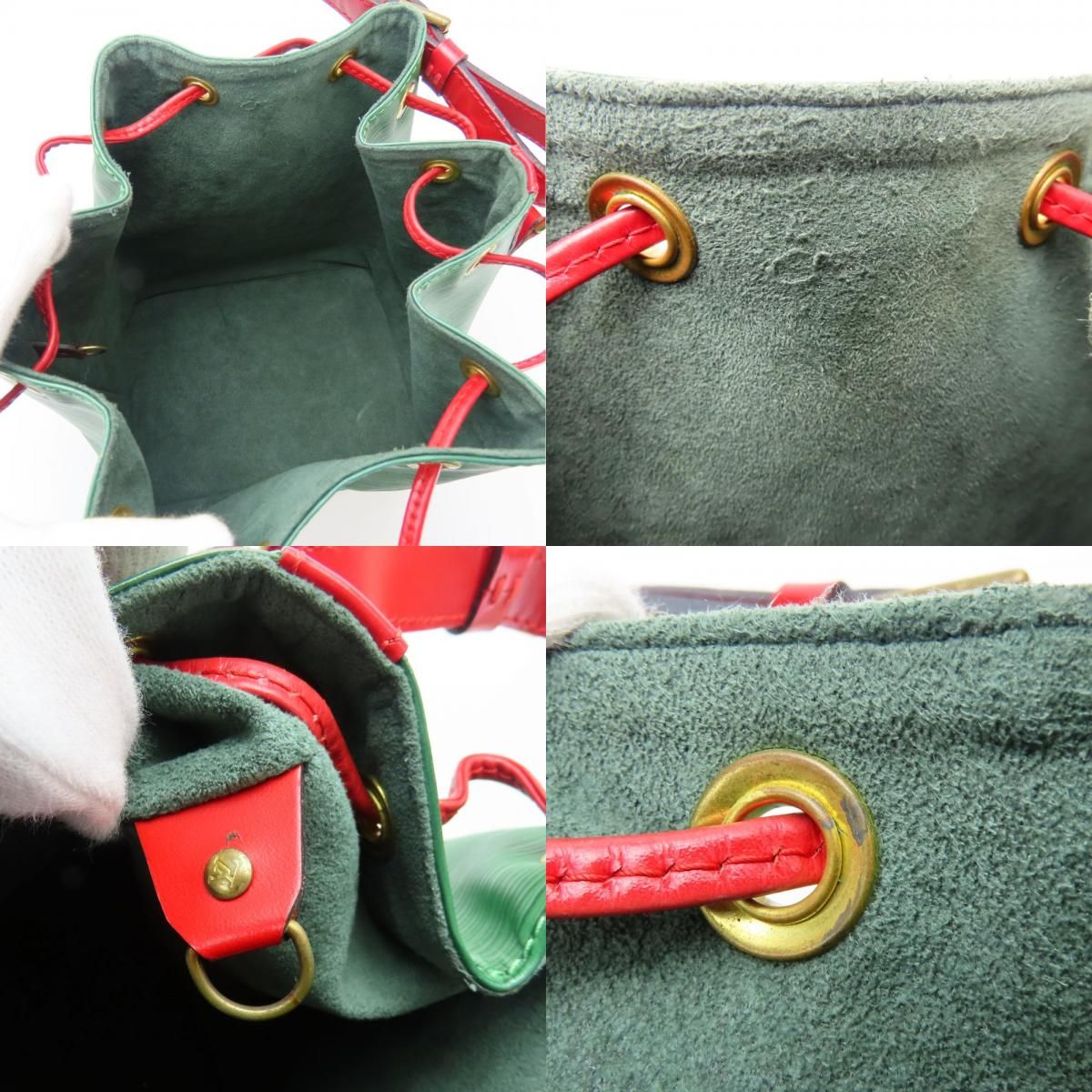 中古】 ルイ・ヴィトン ショルダーバッグ プチノエ M44147 エピレザー