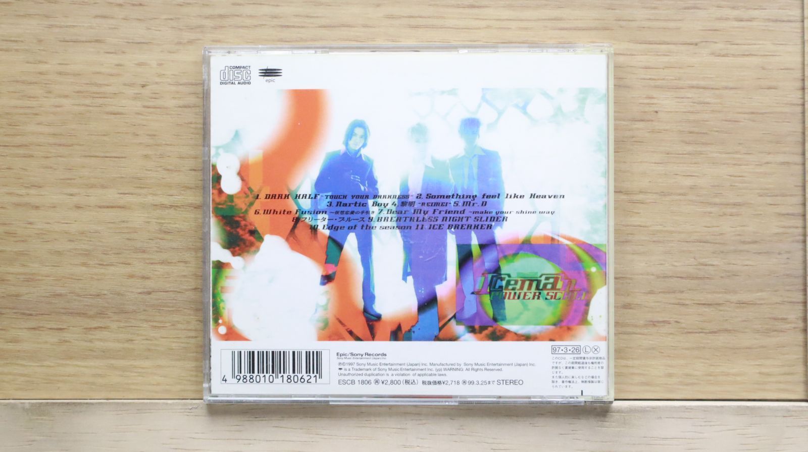 ICE BREAKER 国内盤 [CD] 国内盤CD☆アイスマン/Iceman□ POWER SCALE 【ESCB1806