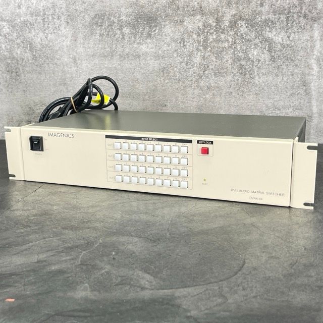 アンプ DVI MATRIX SWITCHER DVAX-84 DVIマトリックススイッチャー DVI 割引 MATRIX SWITCHER DVAX-84