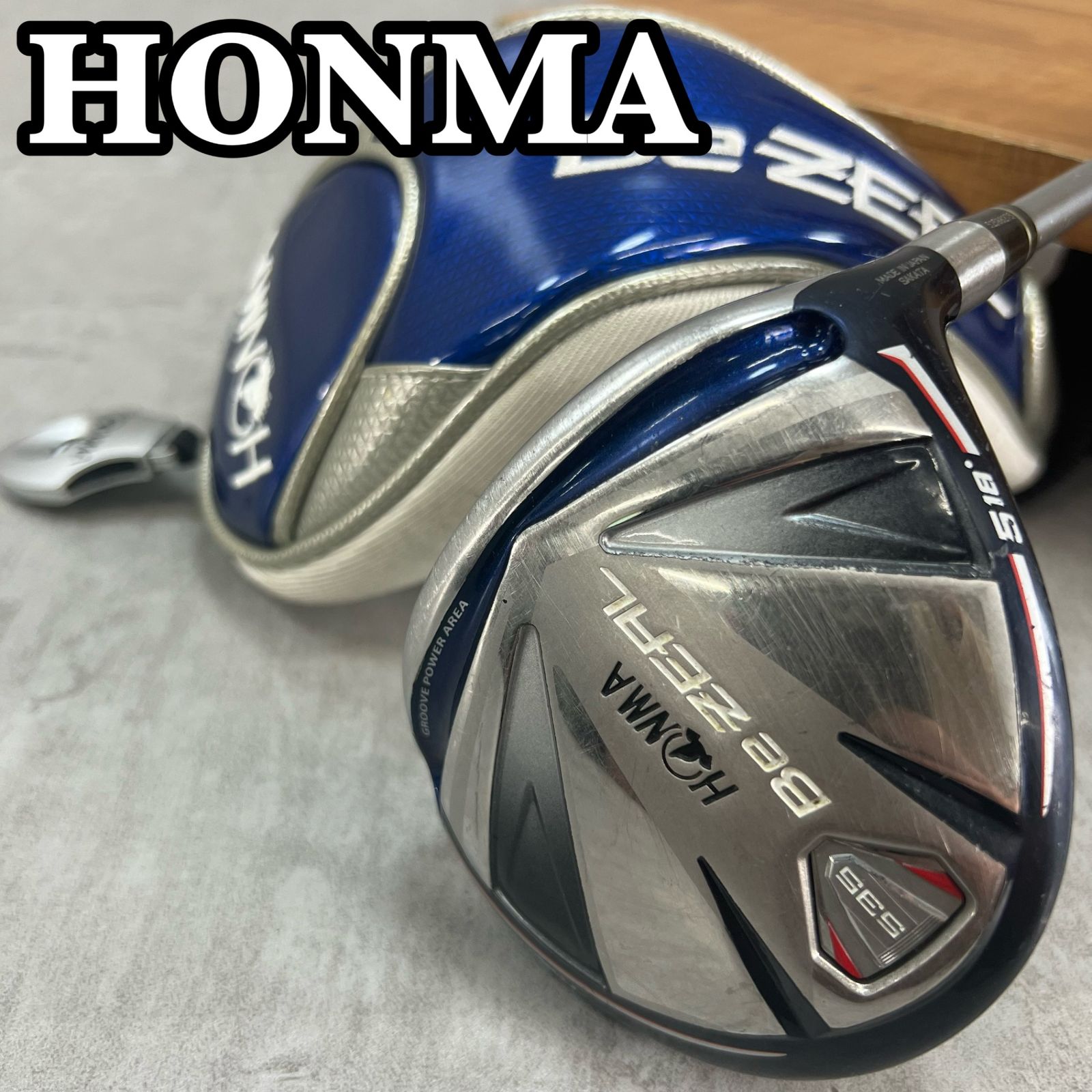 ホンマ Be ZEAL(ビジール) 535 フェアウェイ　5W ホンマ ビジール 535 メンズゴルフ 5W フェアウェイウッド S 右