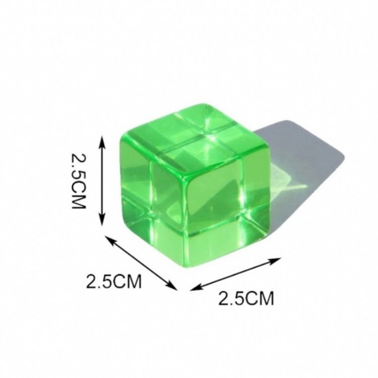 アクリルキューブ 10個 ジュエルブロック 8個 子供 つみき おもちゃ