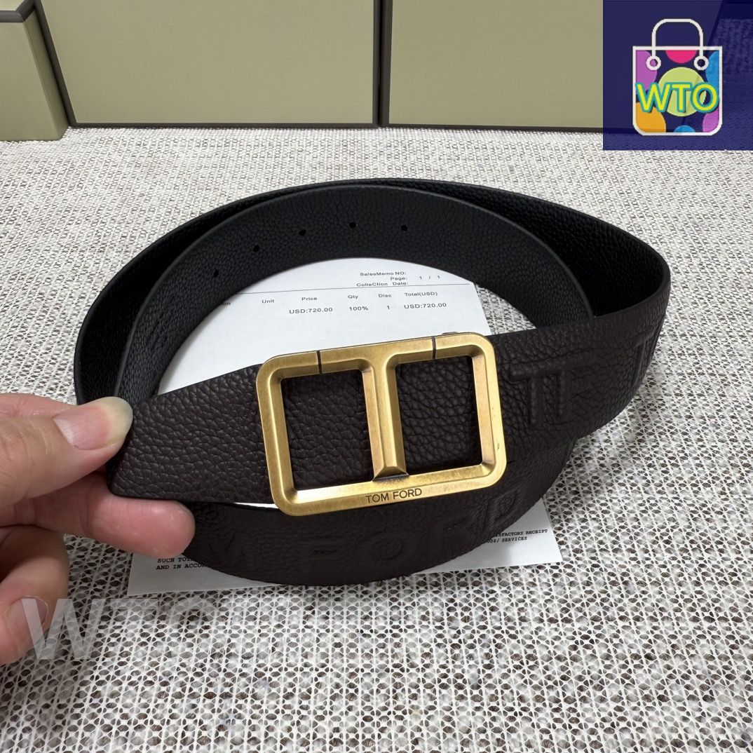 TOM FORD レザーベルト TOM FORD（トムフォード） トム フォード ベルト TB248P LCL237 U9000
