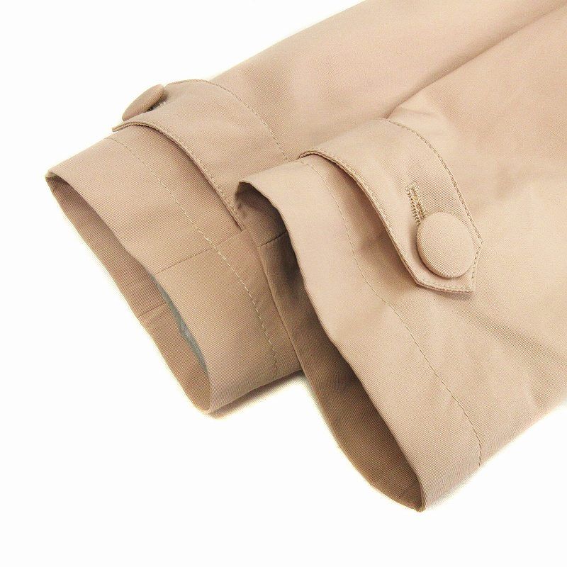 ヘルノ HERNO トレンチコート 茶色 裏地プリント サイズ44 HERNO ヘルノ IM000158D DELON & MONOGRAM トレンチコート
