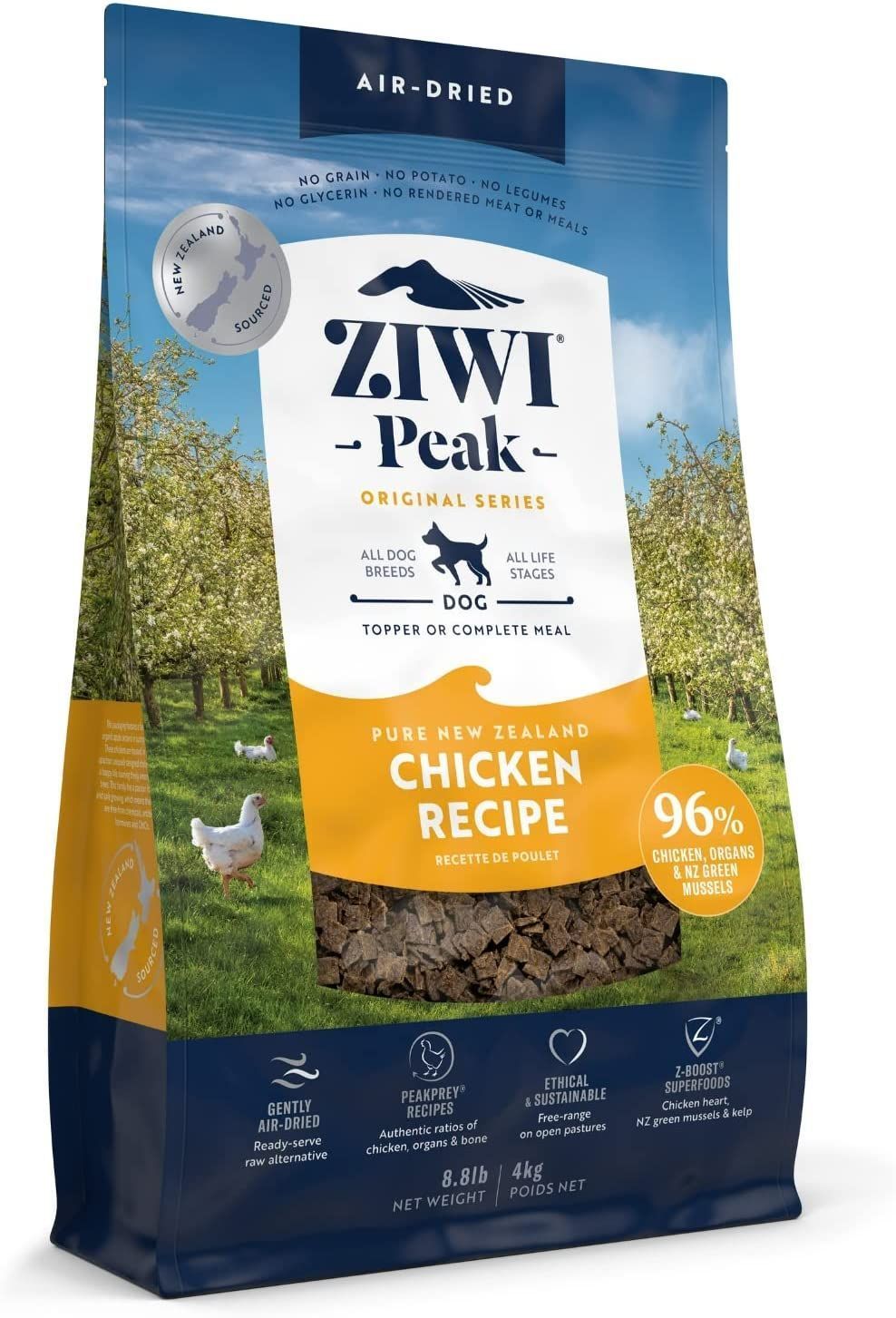 ZiwiPeak ジウィピーク ドッグフード フリーレンジチキン 2.5kg 犬