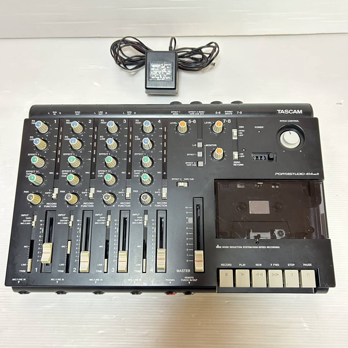 TASCAM タスカム PORTASTUDIO 414MKⅡ カセットテープ マルチトラックレコーダー - メルカリ