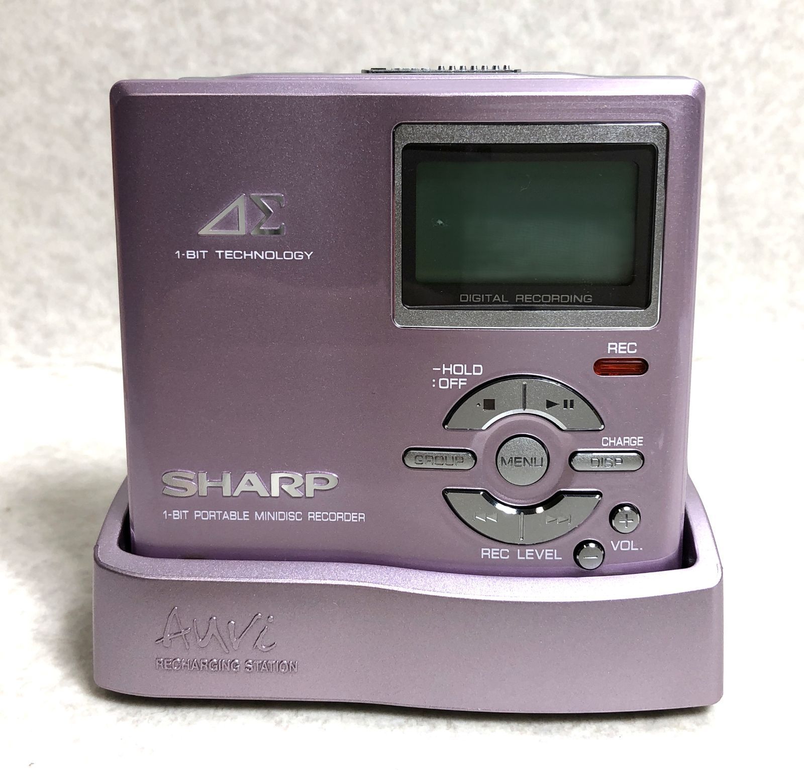 SHARP シャープ MD-DR7-P (ピンク) MDレコーダー MDLP対応 （MD録音再生兼用機/ポータブルMDプレーヤー 5108nmkcTzL.jpg_BO30,255,255,