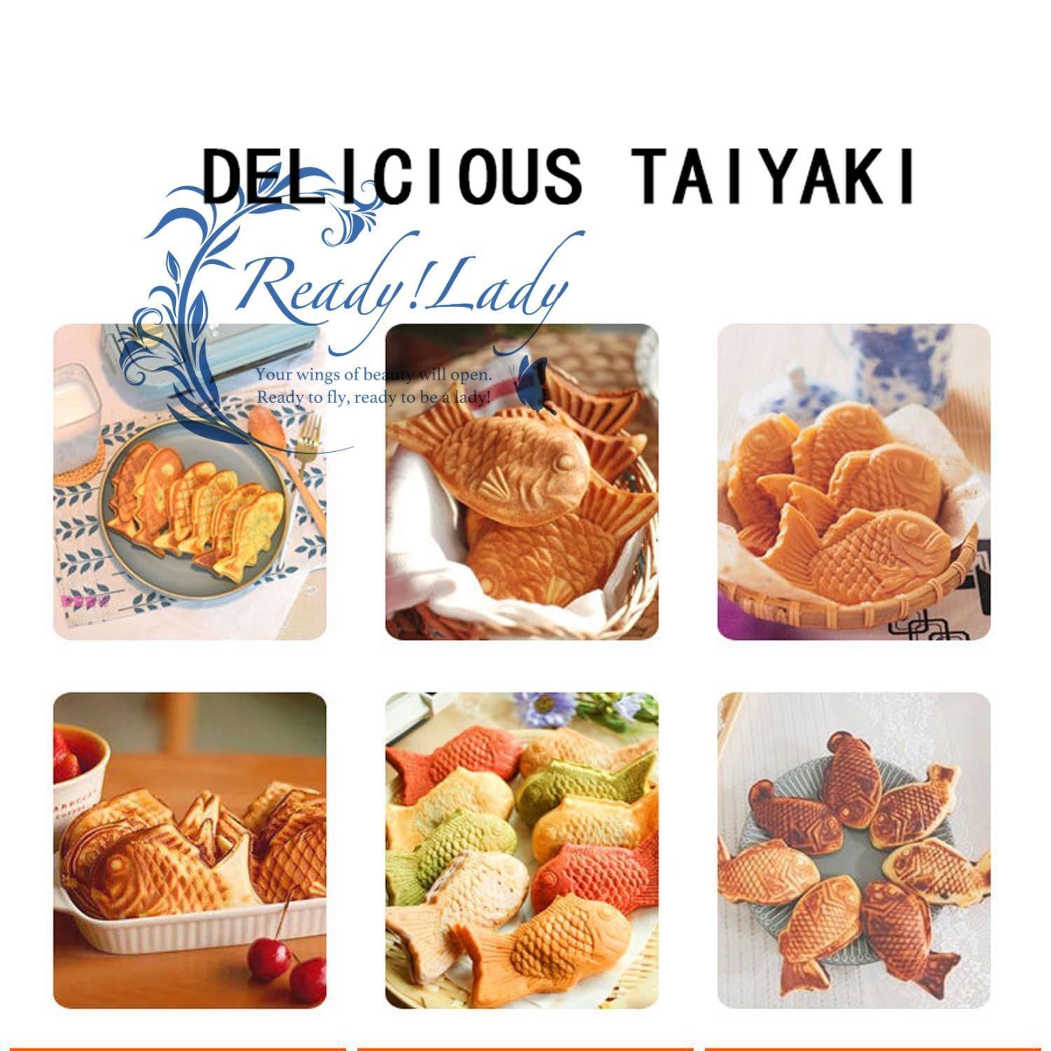 業務用ガスたい焼きメーカー 3個ノンスティック和魚型ワッフルアイロン機 両面加熱 13cmたい焼き スナックバー SKLAD-KIRPICHA_RU