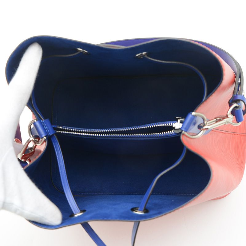 ルイ・ヴィトン エピ ネオノエ レッド/ブルー 2WAYバッグ M55394  