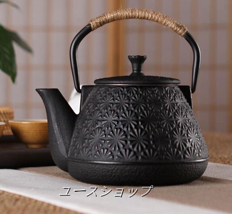新入荷 職人手作り鉄器 老鉄瓶 鉄やかん 鉄分補給 鉄びん 1000ml