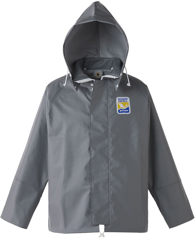 ロゴス LOGOS アウトドア マリンエクセル ジャンパー グレー LL ジャケット 防水 撥水 レイン 水産業 遠洋 中近海作業 湾岸作業 養殖業 -