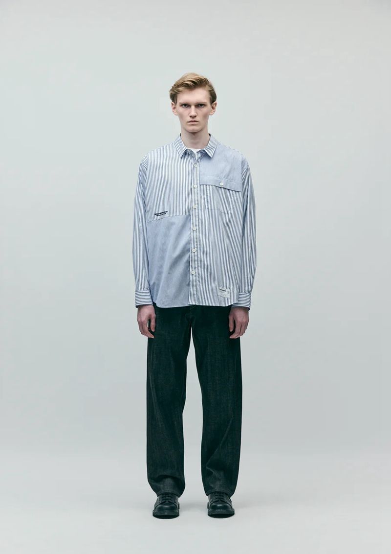 NEIGHBORHOOD MULTI STRIPE SHIRT LS 長袖シャツ 252SPNH-SHM05 - メルカリ