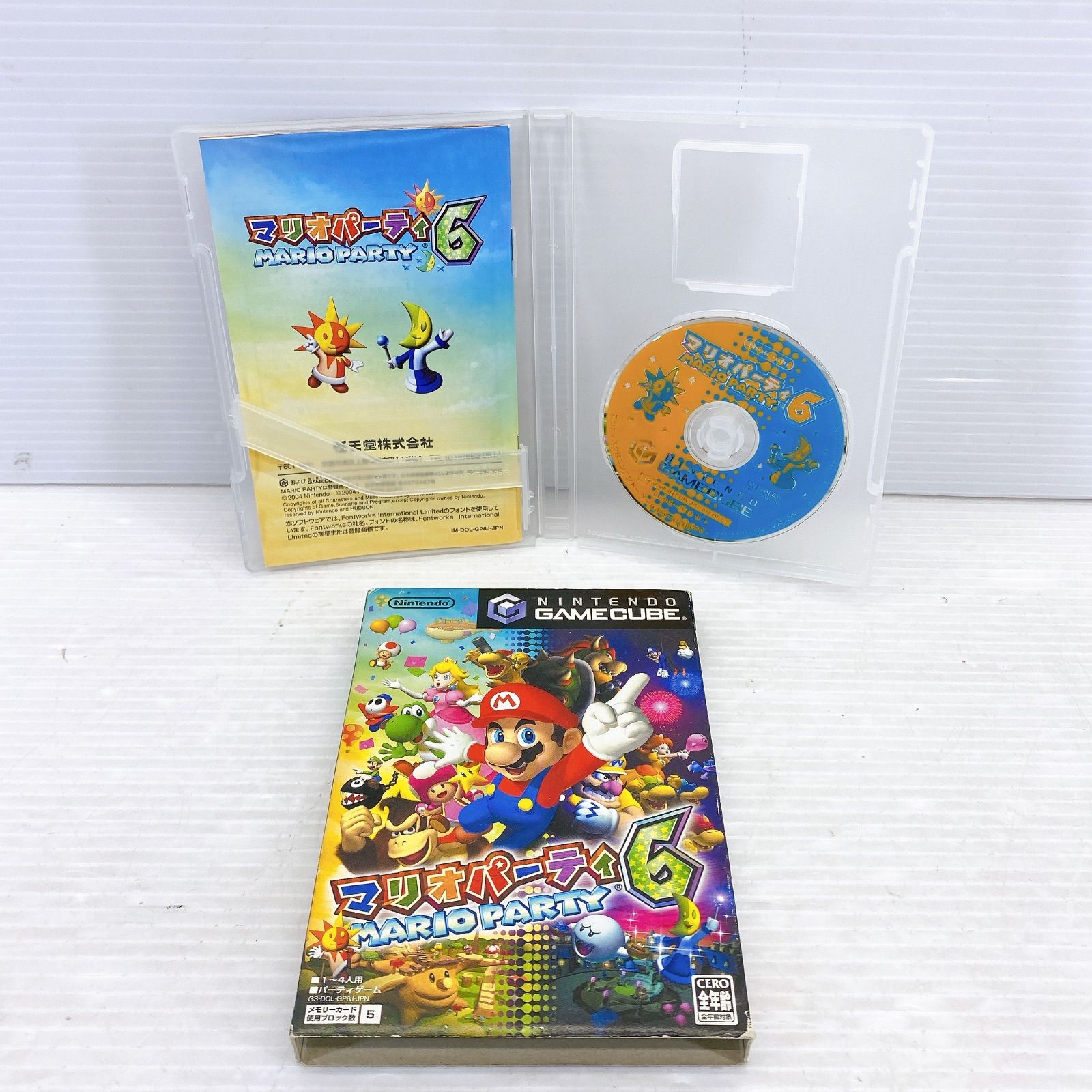 ◇任天堂 ゲームキューブ ソフト まとめて 7本セット マリオ・ドンキー