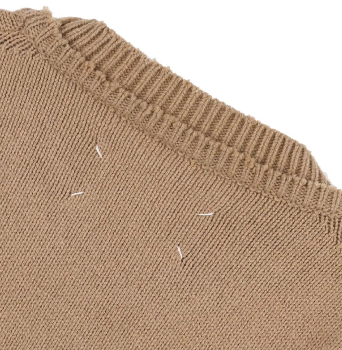 Maison Margiela(メゾンマルジェラ) バックステッチ 肘 パッチ ニット 