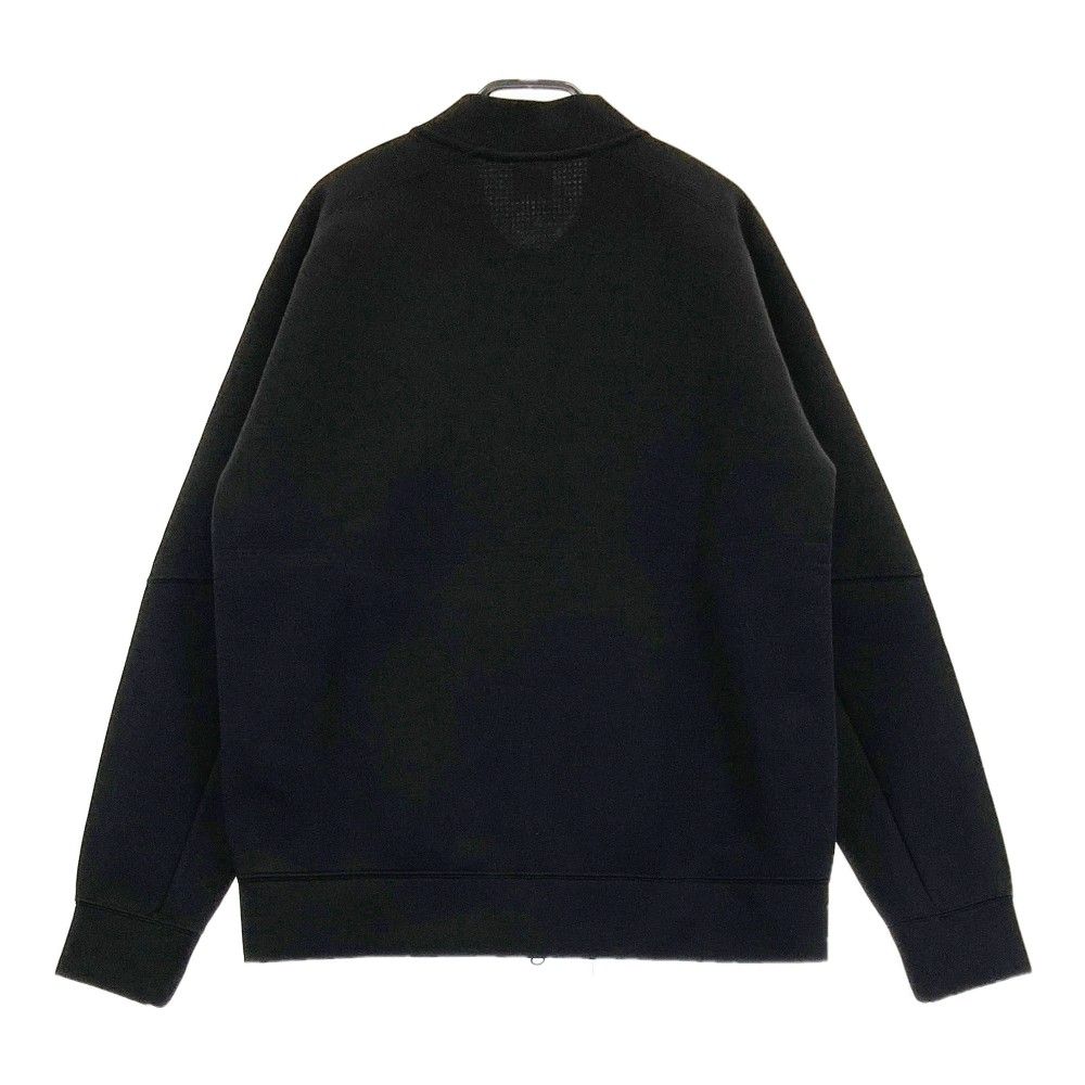 サイズ：LARGE CHAMPION GOLF チャンピオンゴルフ  ダンボールニット 長袖ジャケット  ブラック系 [240101423292] ゴルフウェア メンズ ストスト サイズ：LARGE CHAMPION GOLF チャンピオンゴルフ ダンボール