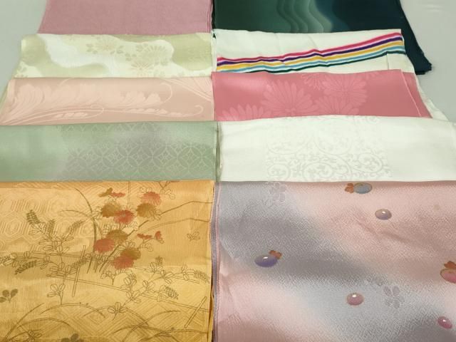 平和屋着物 和装小物 帯揚げ10枚 正絹 DAAV8179by