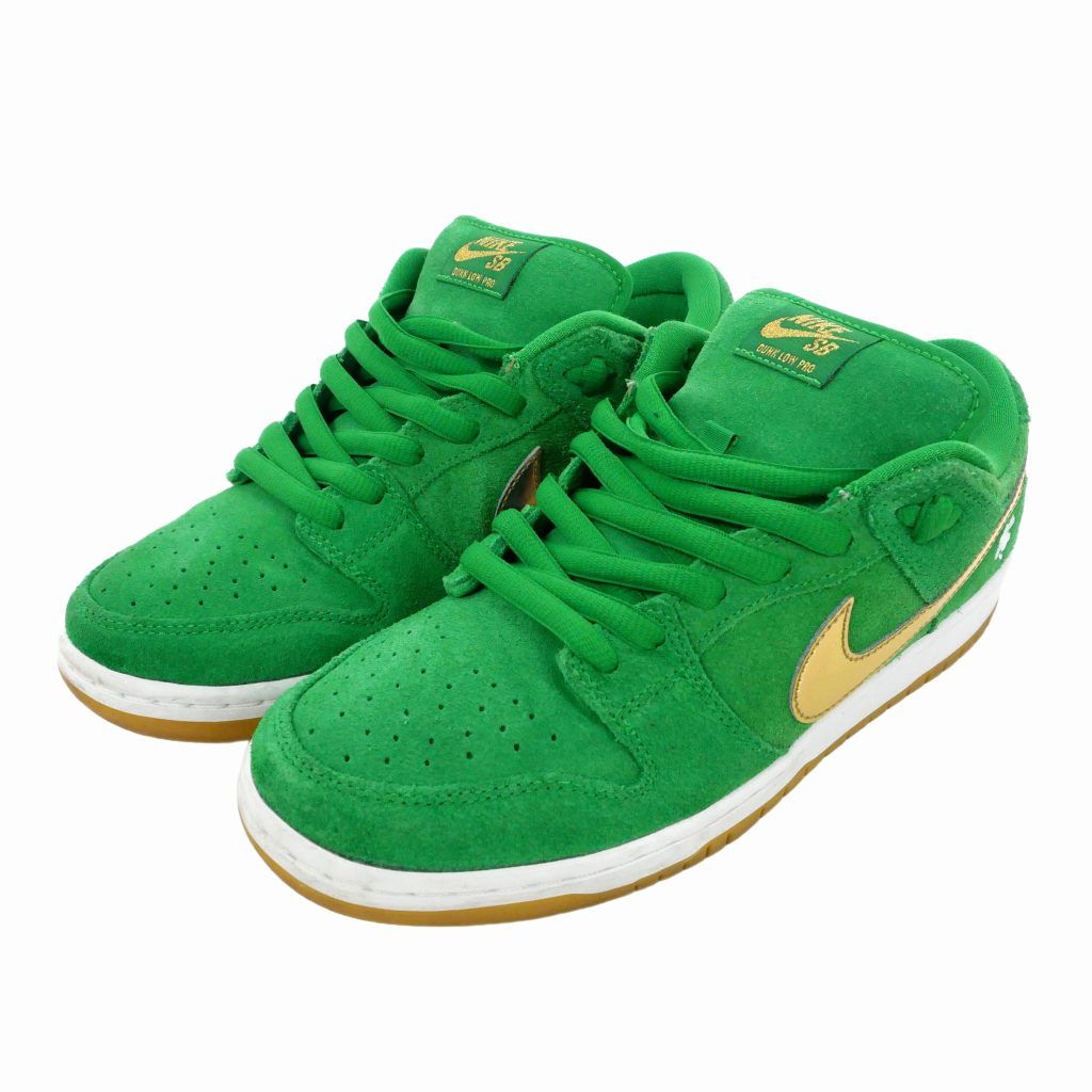 ナイキ エスビー NIKE SB Dunk Low St. Patrick’s Day Shamrock ダンク ロー セント・パトリックス・デイ  シャムロック スニーカー 27.5cm US9.5 グリーン BQ6817 303