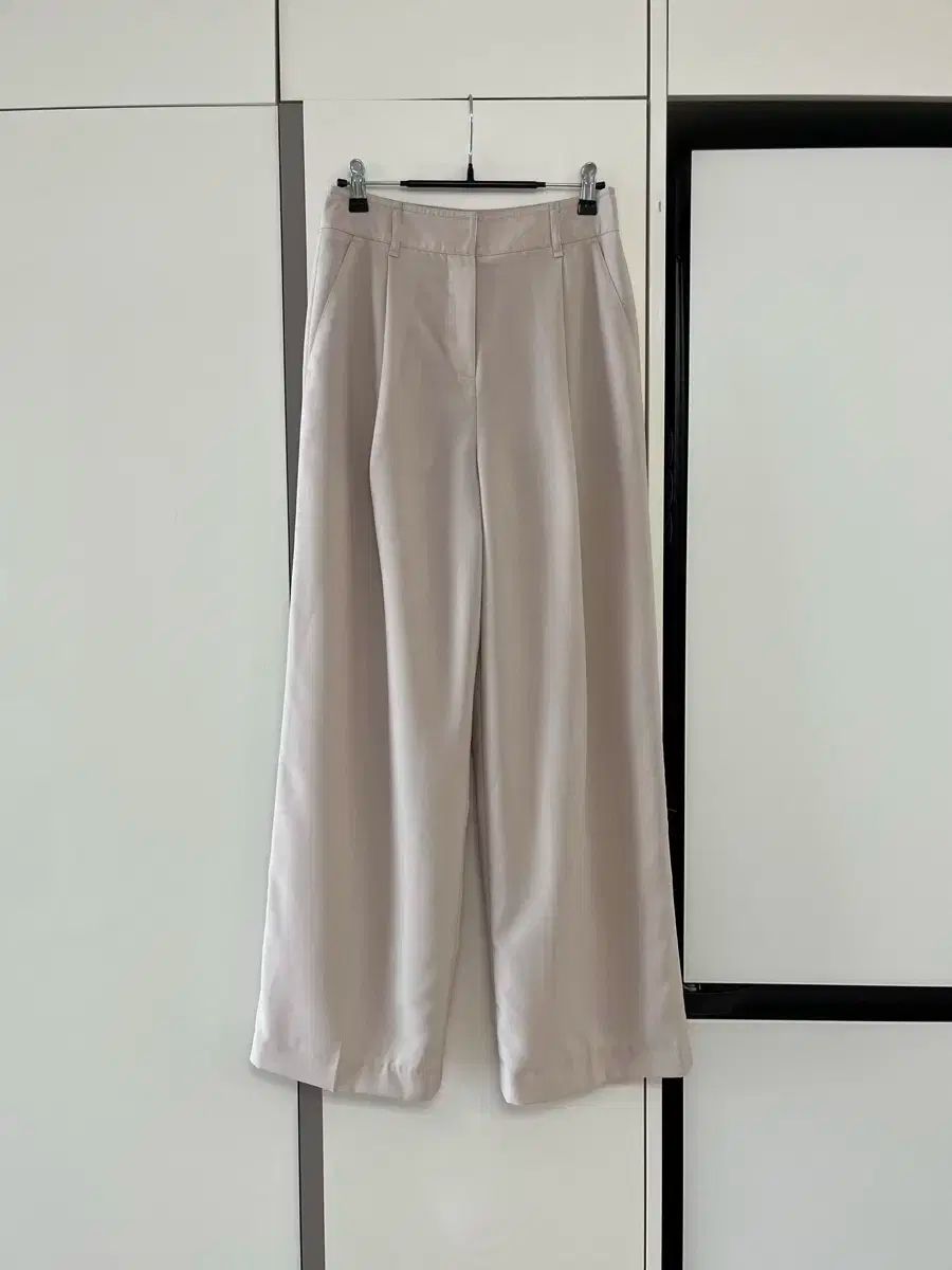 OLIVE des OLIVE オリーブ デ オリーブ サマー ピンタック ワイドパンツ