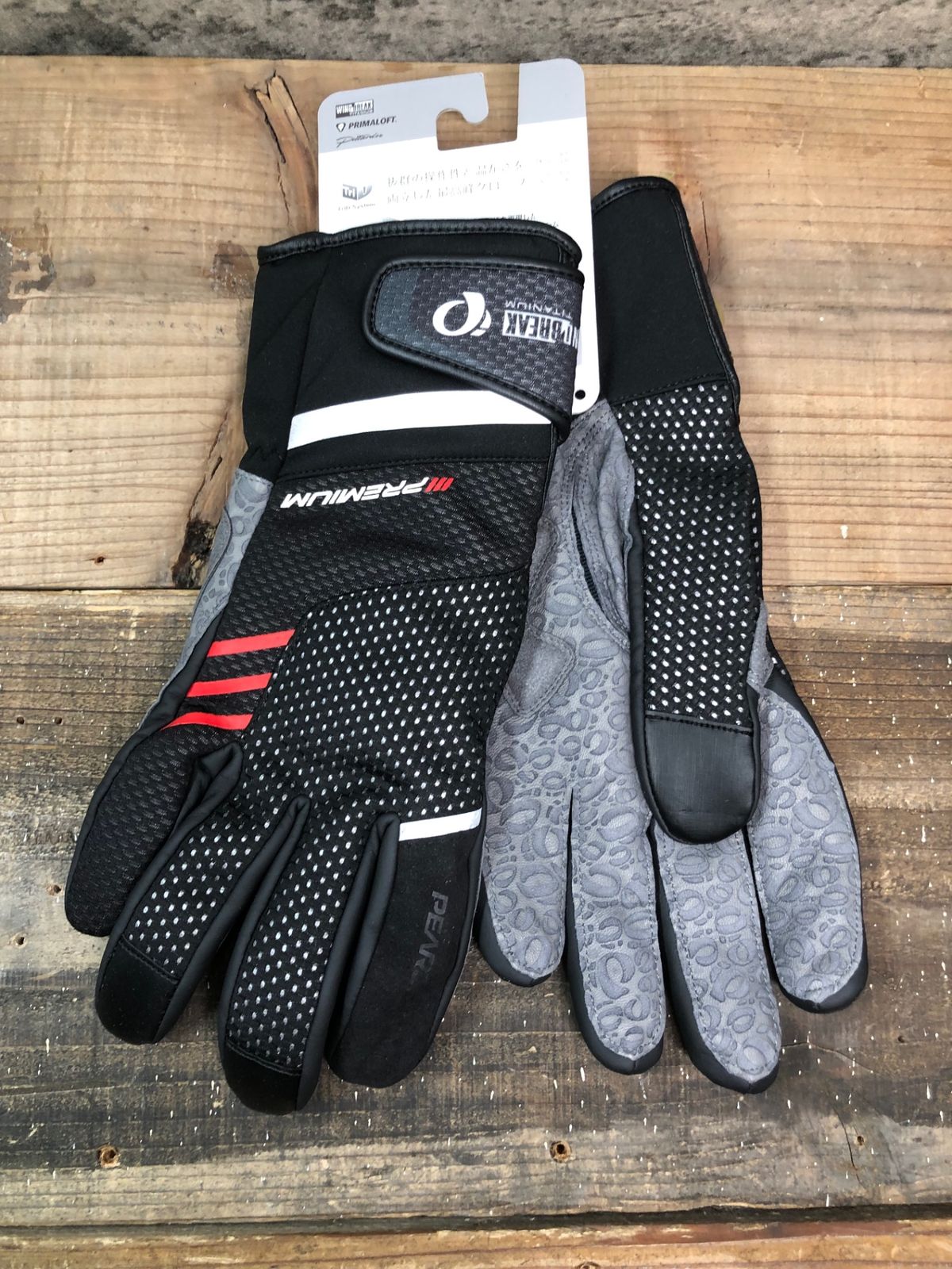 未使用品◆PEARL IZUMI(パールイズミ)ウィンドブレーク ビブ タイツ 5℃ 保温 防風透湿 冬用サイクルウェア T6000‐3D メンズ　Sサイズ パールイズミ PEARL IZUMI ウインドブレーク WINDBREAK 長袖 サイクル