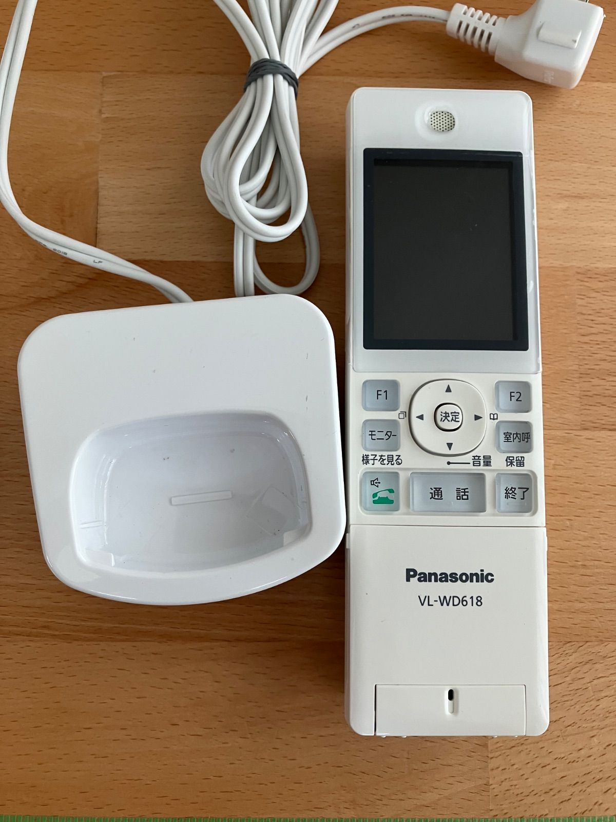 パナソニック ワイヤレスモニター子機 VL-WD618 Panasonic VL-WD618