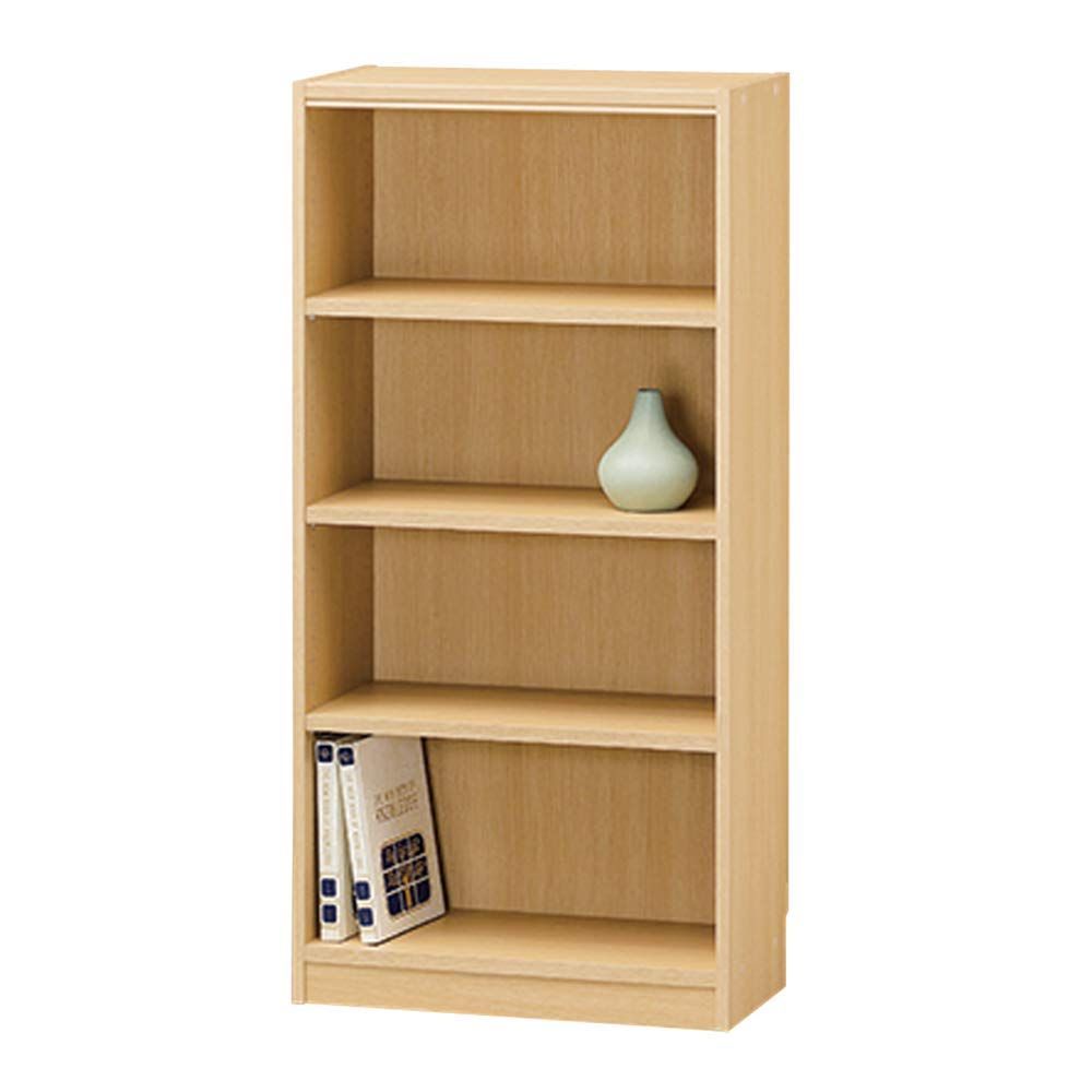 数量 シェルフ 本棚 組み合わせ自由なフリーラック 豊富なサイズバリエーションでどんな部屋にも合わせやすい 棚板耐荷重10kg ナチュラルブラウン 幅59 白井産業 高さ120 奥行29cm TNL-1259NA タナリオ